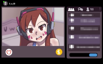 [Ukaya Masaru Mx] D.va webcamgirl (Overwatch) cover