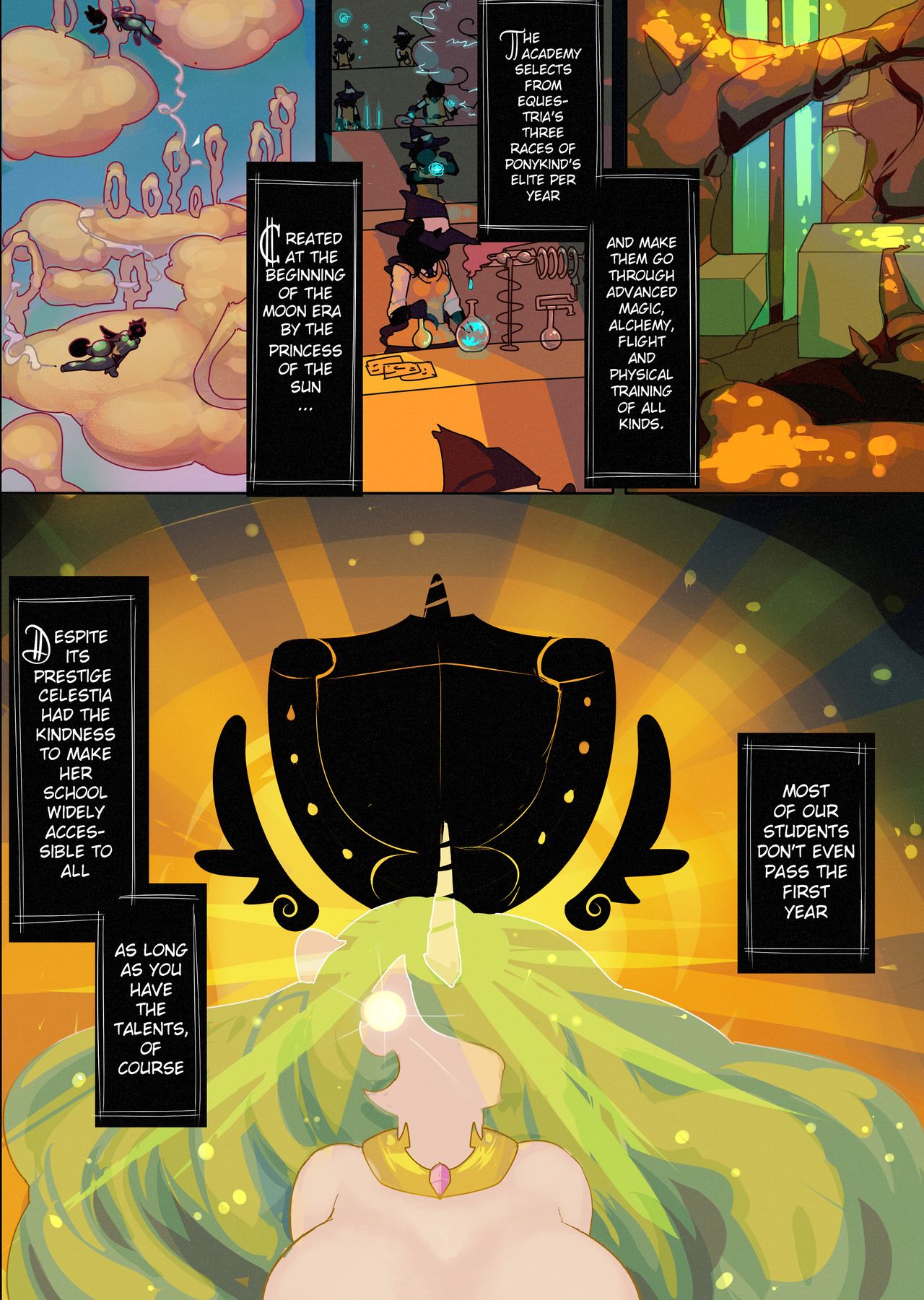 Pony ★ Academy, CH01 First Class Day page 3 full