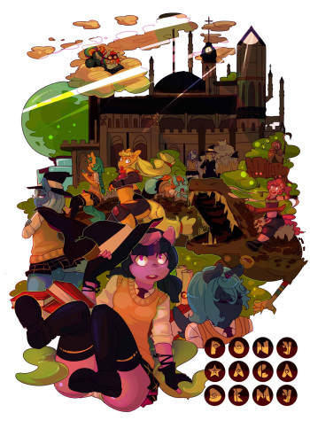 [Lumo] Pony ★ Academy, CH01 First Class Day (Official Fullres) cover