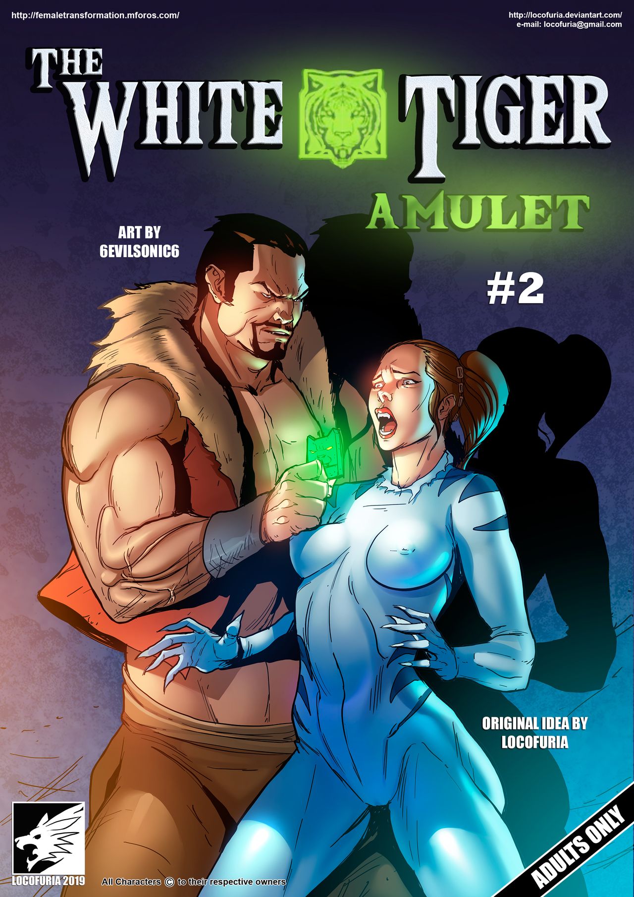 The White Tiger Amulet #2 page 1 full