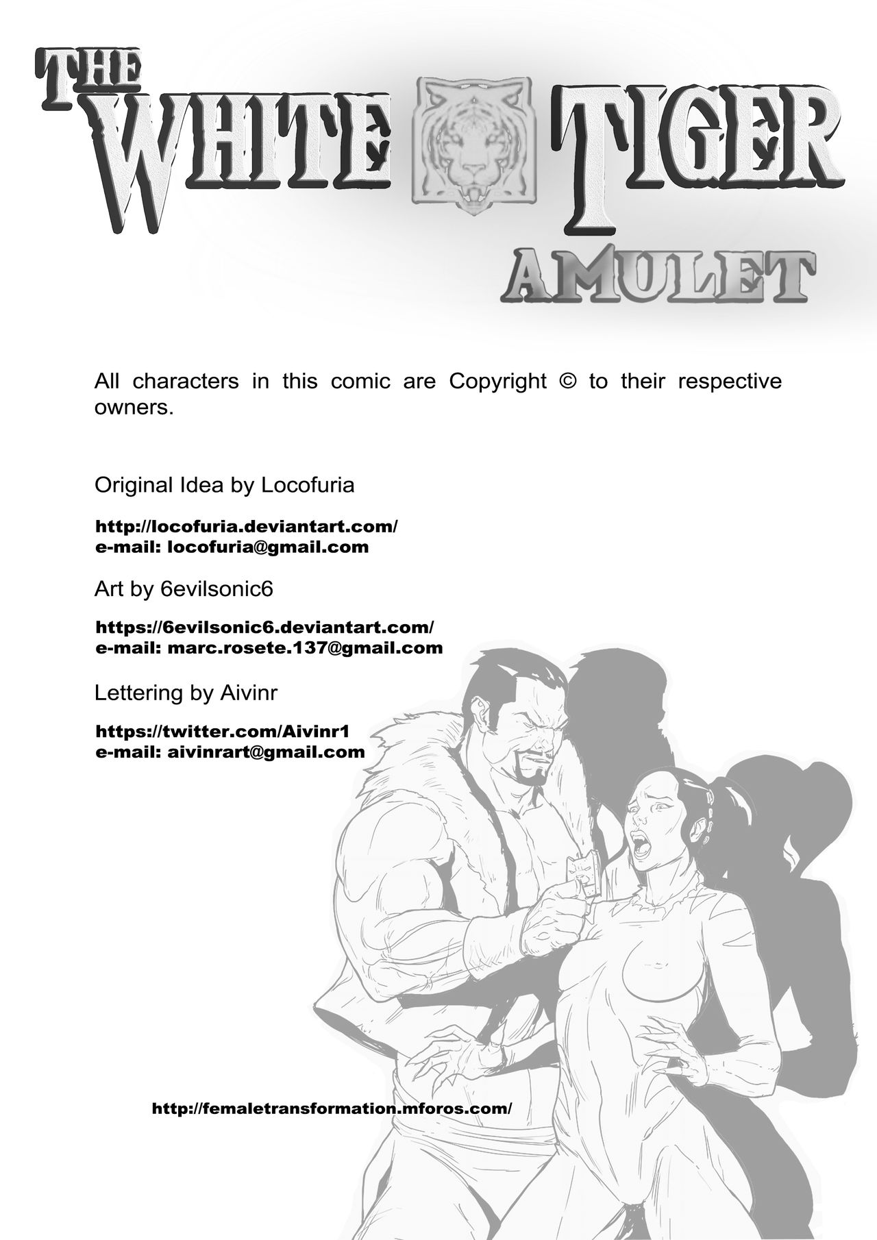 The White Tiger Amulet #2 page 3 full
