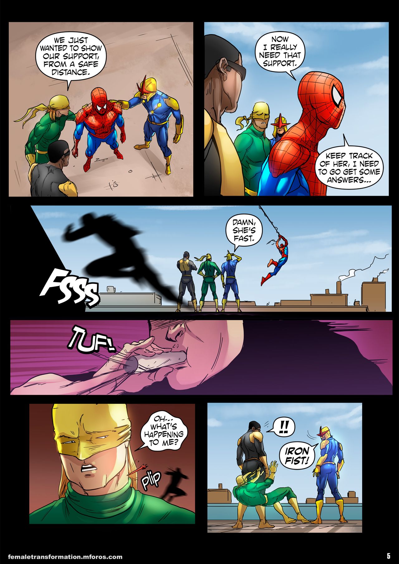The White Tiger Amulet #2 page 8 full