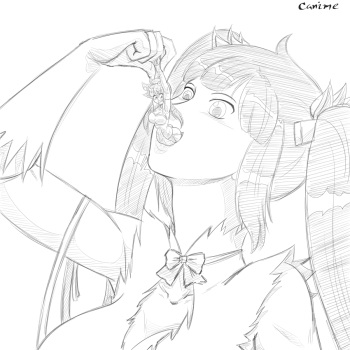 [canime] Hestia eats Jessica cover