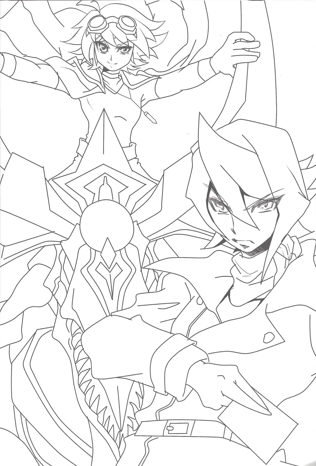 Instant issue Yu ☆ Gi ☆ Oh page 6 full