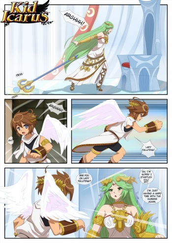 (Baraag) [Inusen] Kid Icarus (In Progress) cover