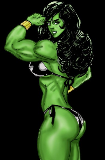 [SuperPoser] Green With Lust (Hulk) [Ongoing] cover