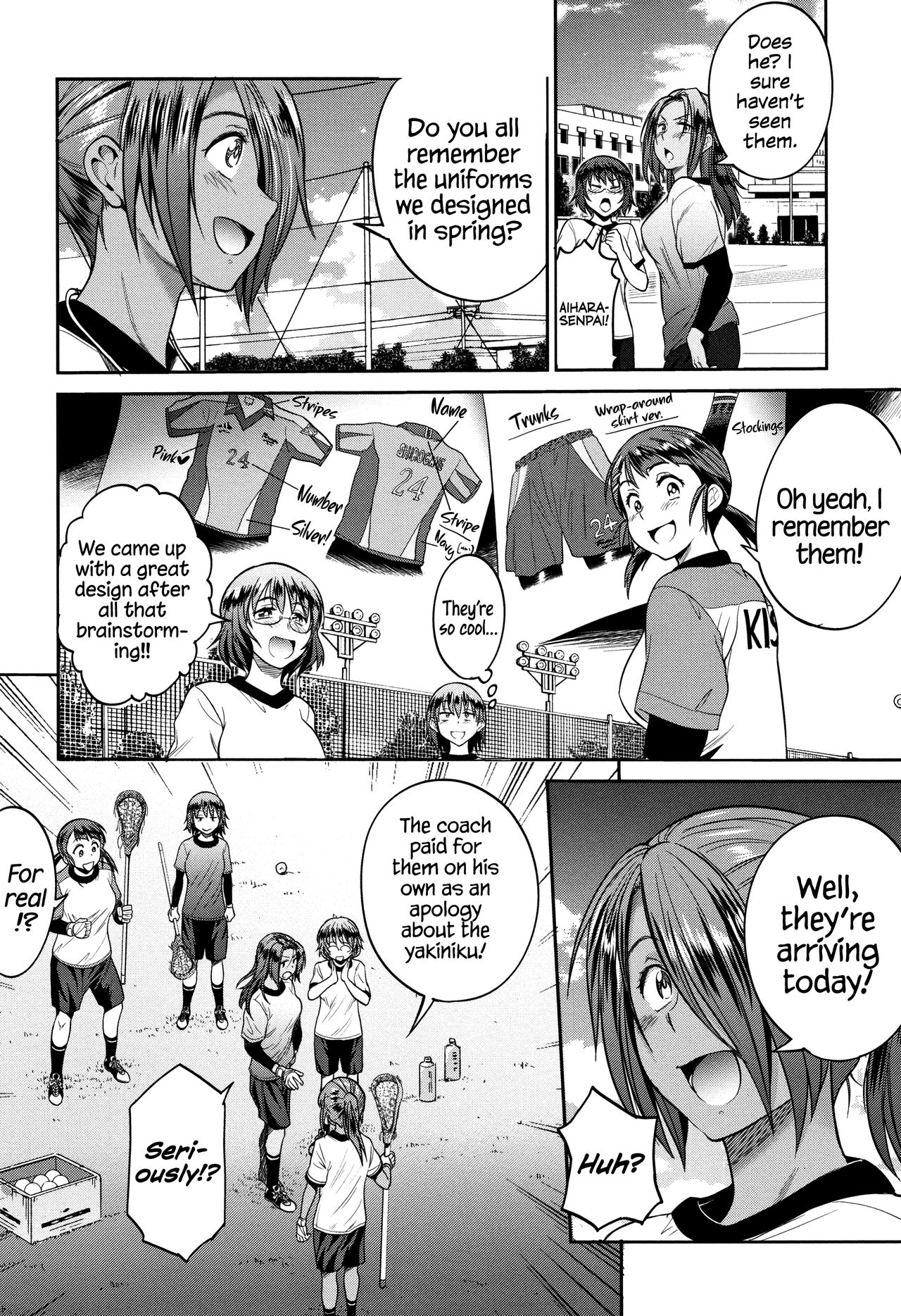 Jyoshi Luck! ~2 Years Later~ 2 Ch. 5-6  =The Lost Light= page 3 full
