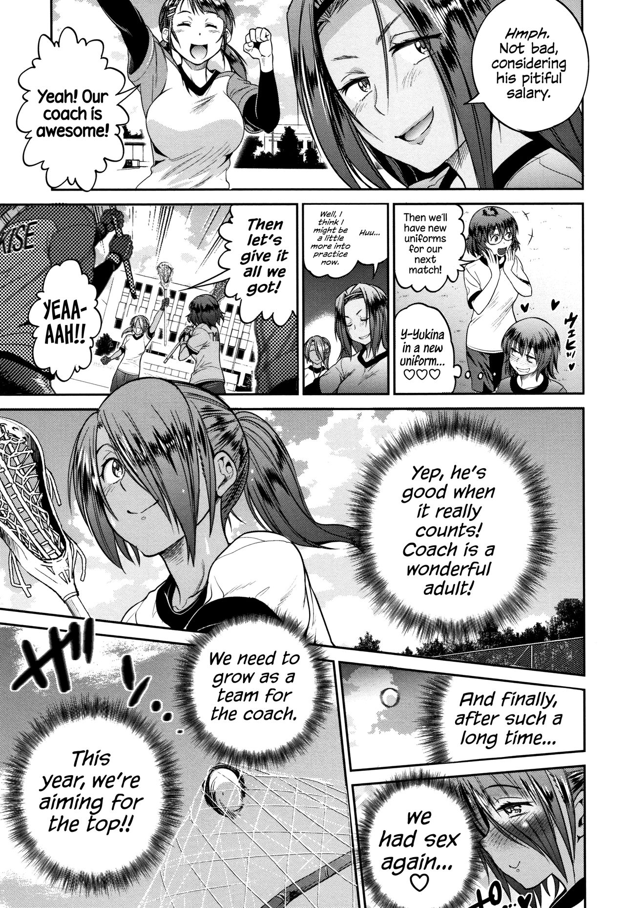 Jyoshi Luck! ~2 Years Later~ 2 Ch. 5-6  =The Lost Light= page 4 full