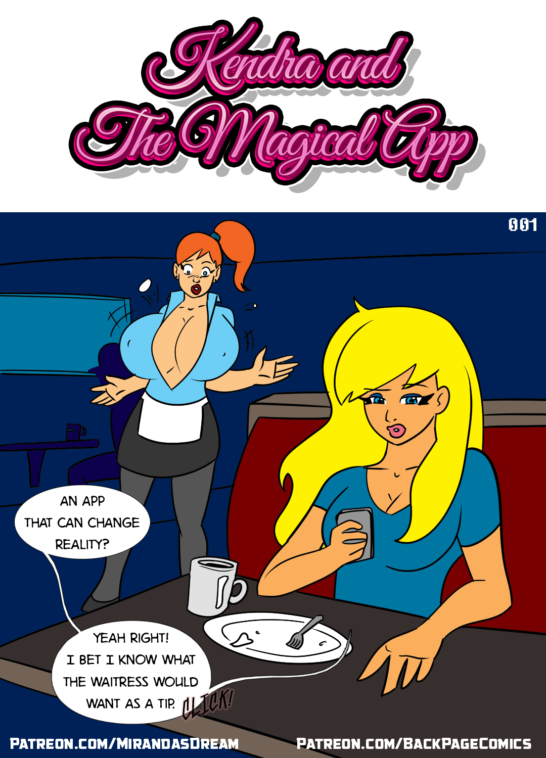 Kendra and The Magical App page 1 full