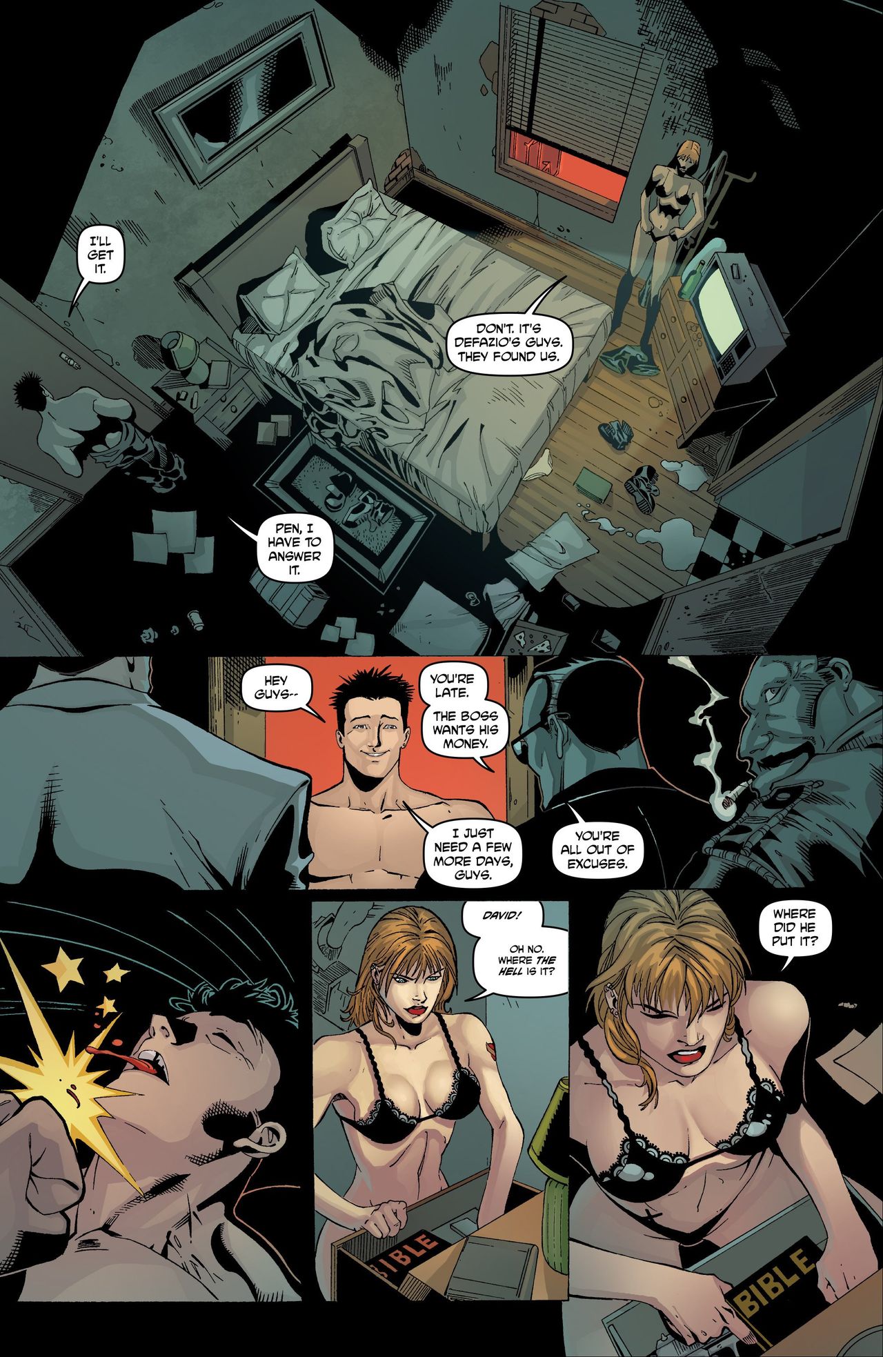 Brian Pulido's Unholy - Collectors Edition page 11 full