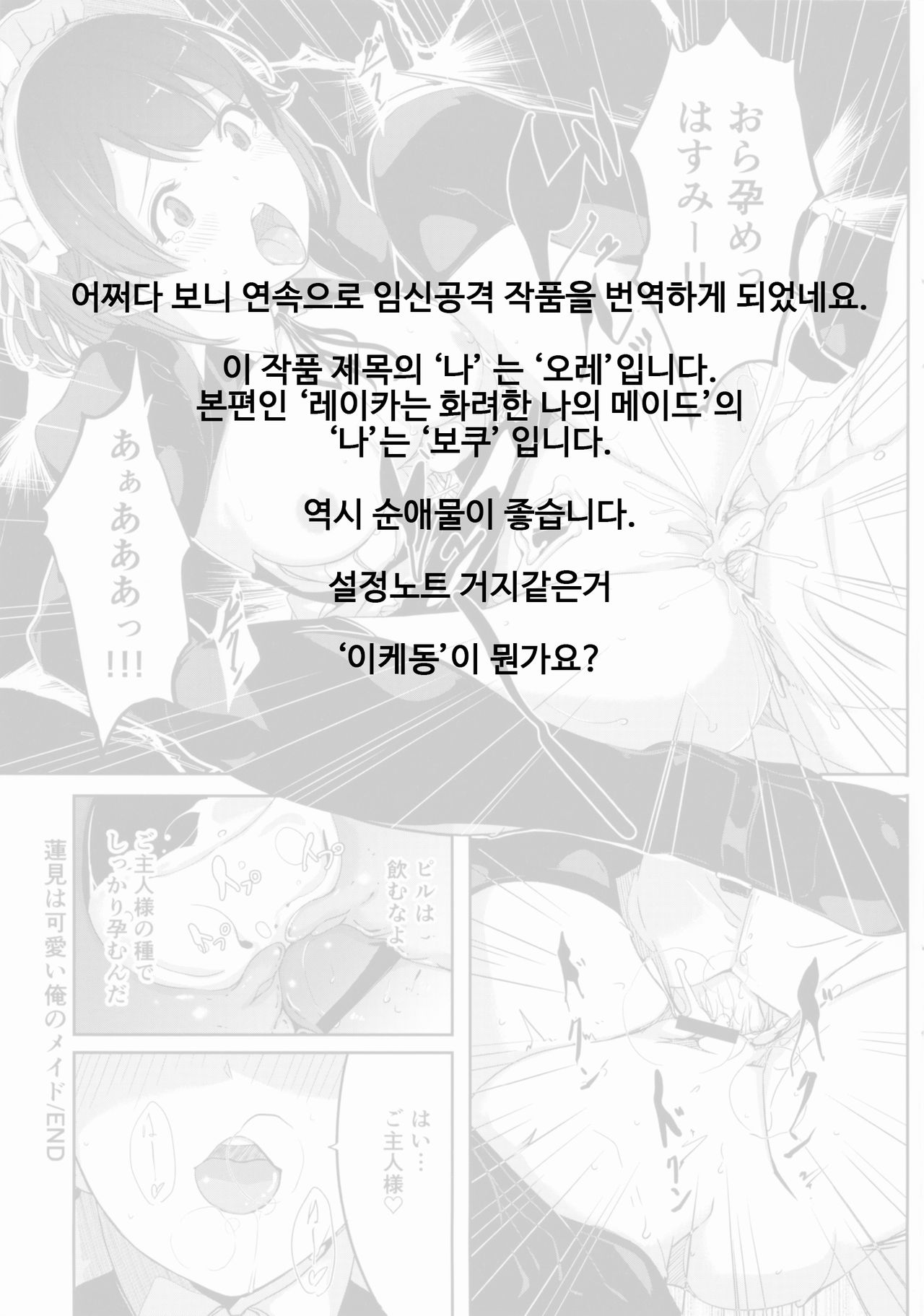 Reika wa Karei na Boku no Maid Toranoana Kounyuu Tokuten 8P Shousasshi | 레이카는 나의 화려한 메이드 토라노아나 구입특전 8P 소책자 page 9 full