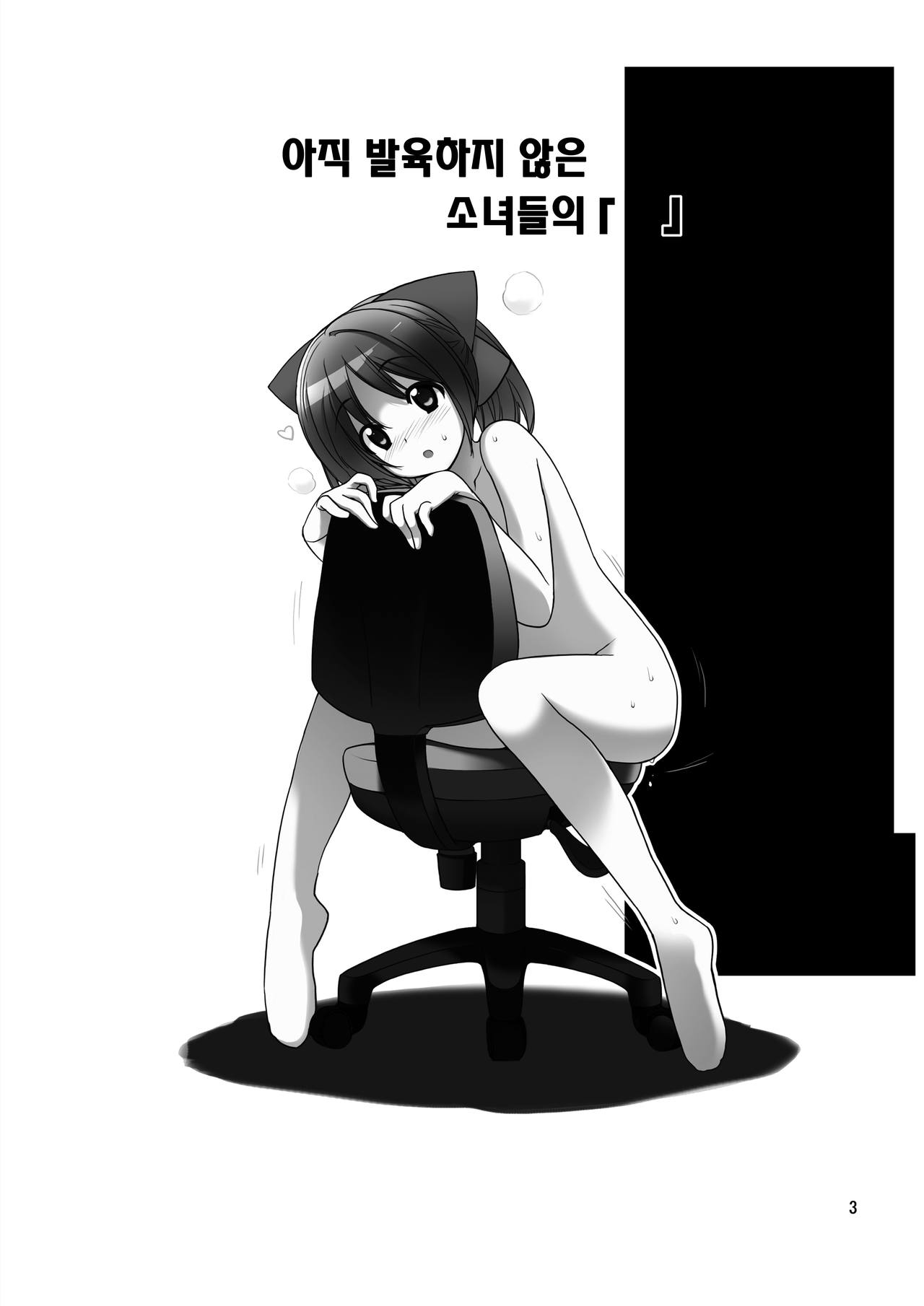 Mada Hatsuiku Shitenai Shoujo-tachi no "" | 아직 발육하지 않은 소녀들의 『 』 page 3 full