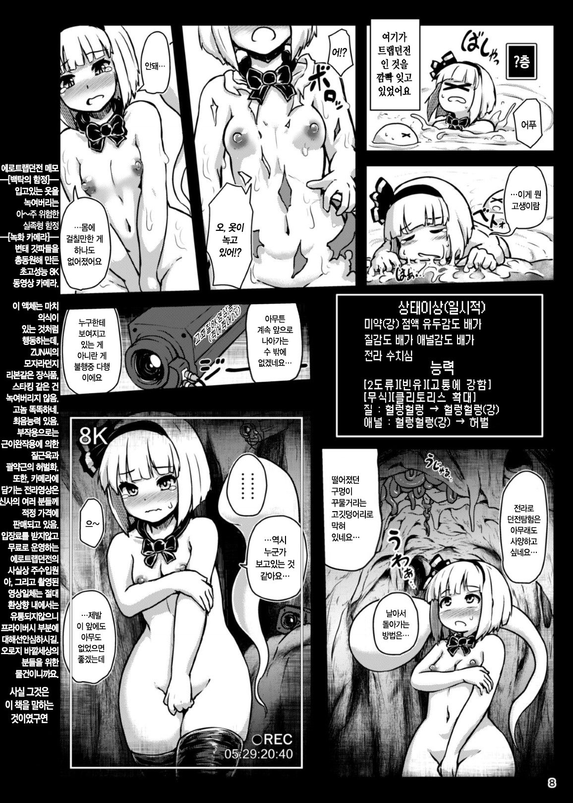 Youmu in Ero Trap Dungeon | 요우무 in 에로트랩던전 page 7 full