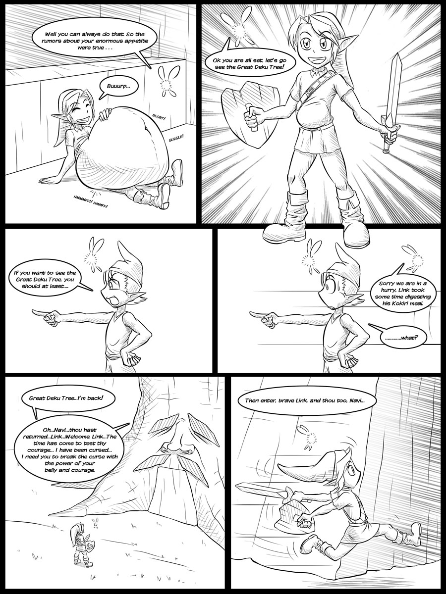 Ocarina of Vore Ch. 1-6 page 6 full