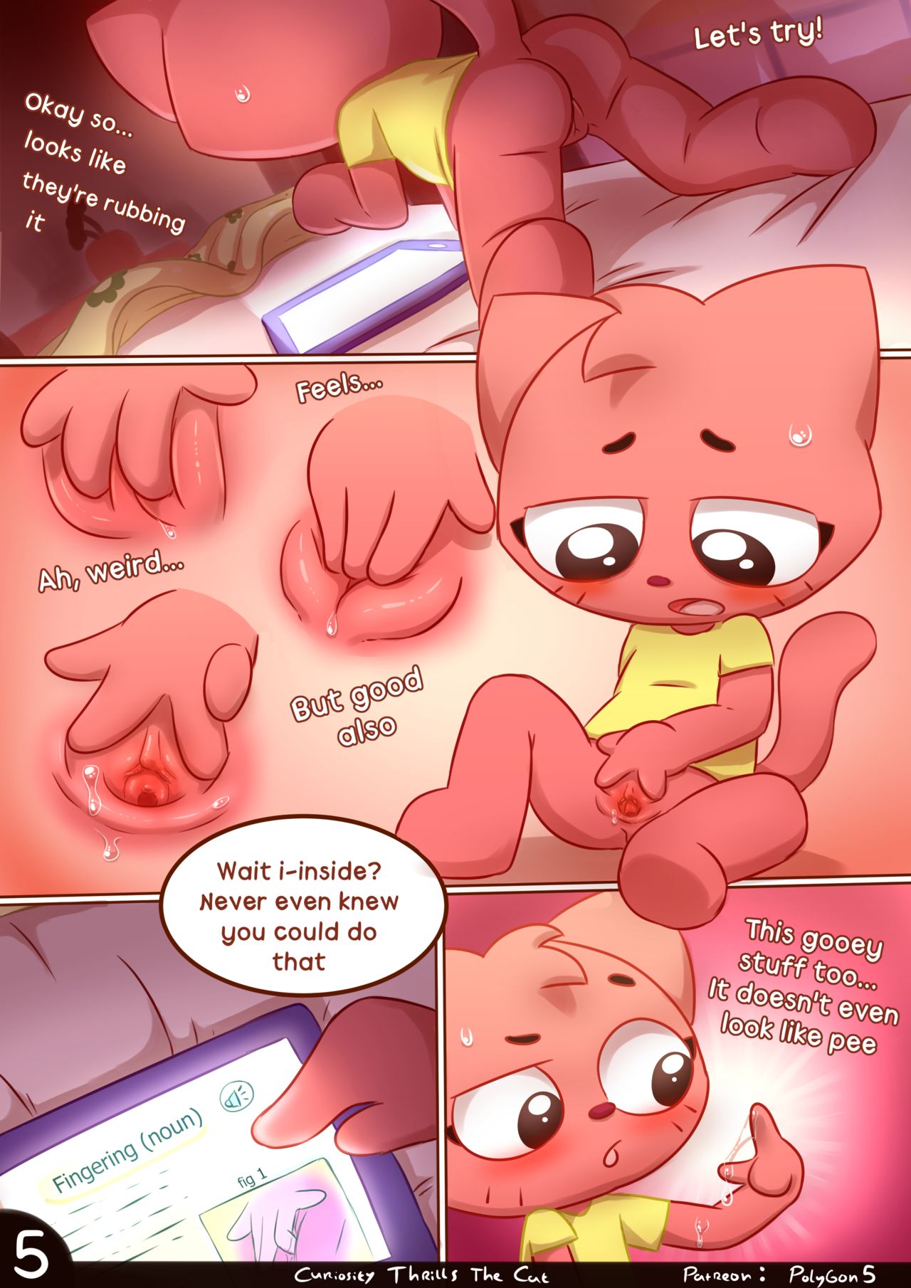 Playkids comic, Curiosity Thrills The Cat page 6 full