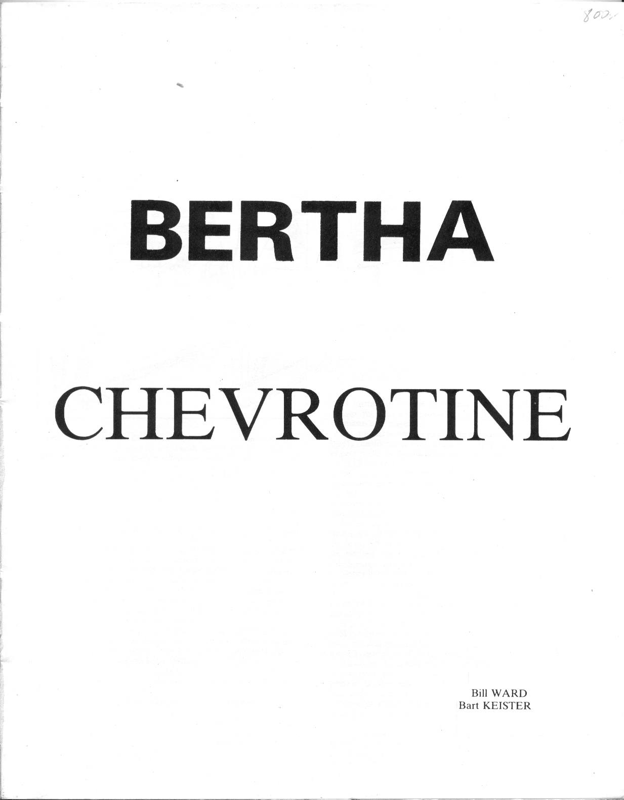 Especial Star Books  - Bertha Chevrotine by Bill Ward page 2 full