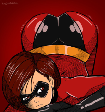 [LESSEINSANIMER] - Helen Parr Patreon sketches cover