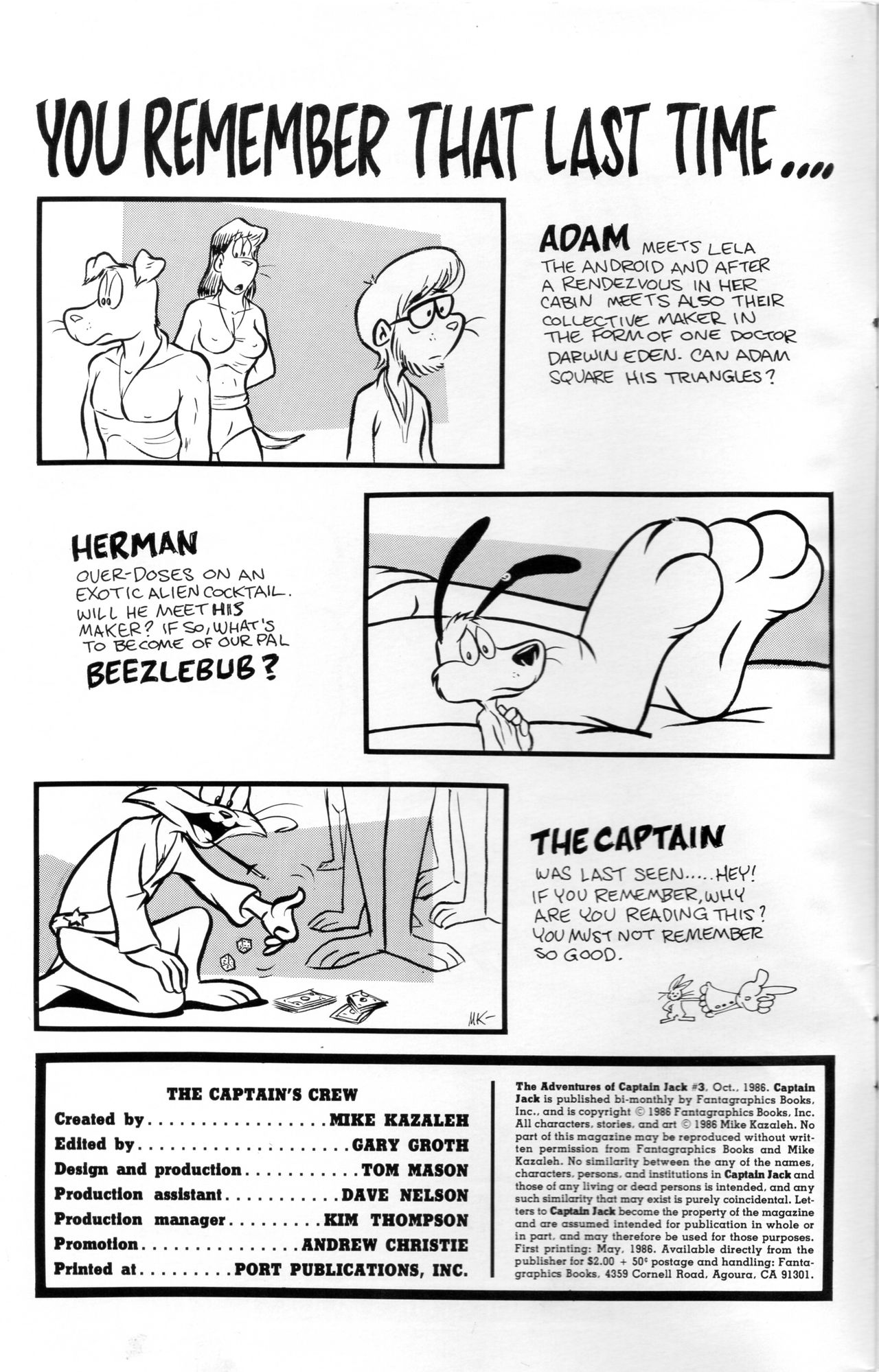 The Adventures of Captain Jack Vol 3 page 2 full