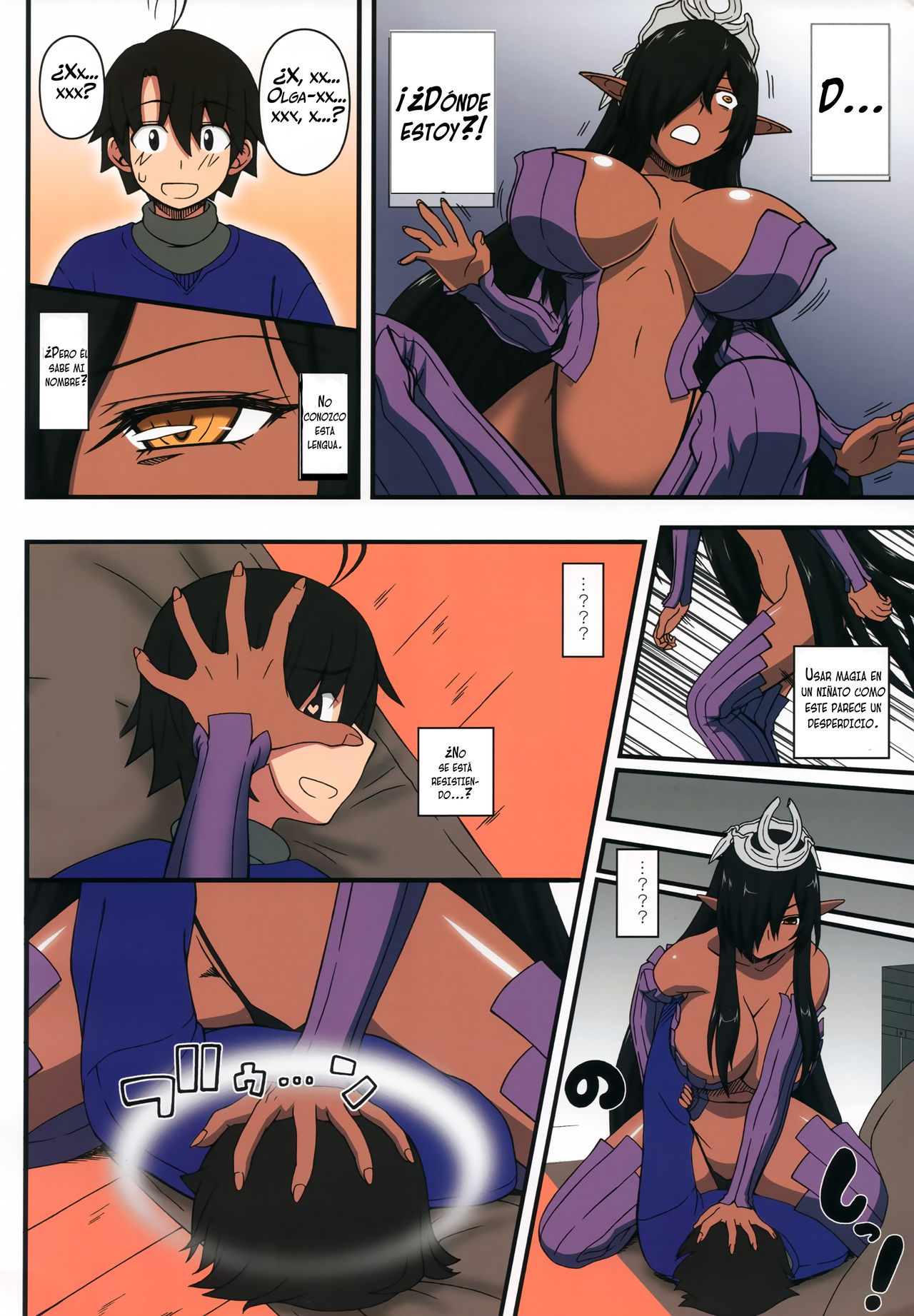 Kuro no Joou no Isekai Seikatsu Color Ban page 5 full