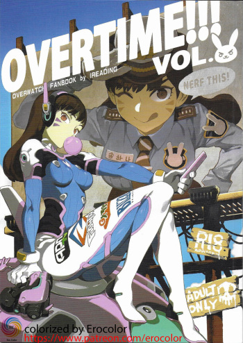 (FF30) [Bear Hand (Fishine, Ireading)] OVERTIME!! OVERWATCH FANBOOK VOL. 2 (Overwatch)[English][Colorized][Erocolor] cover