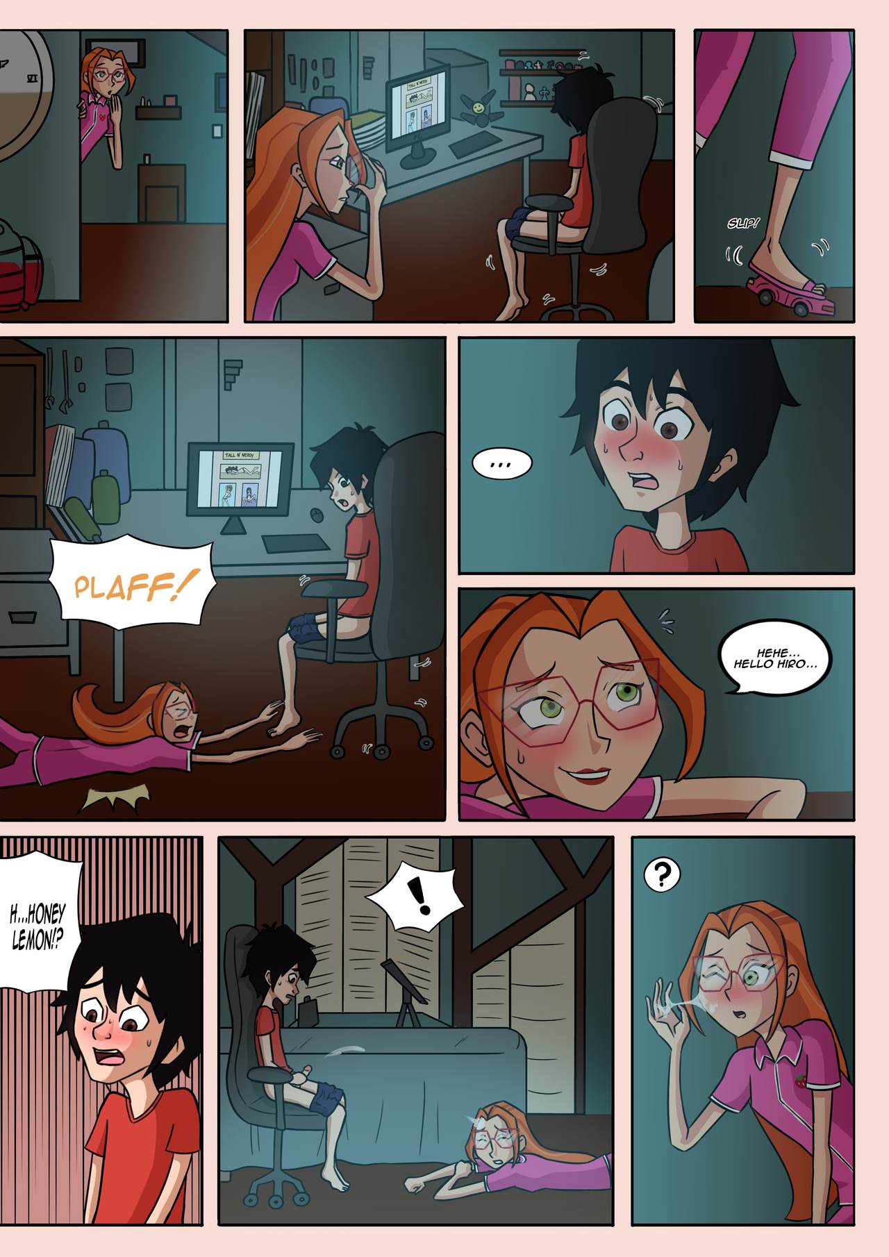 Hiro and Honey Lovey Dovey Book page 7 full