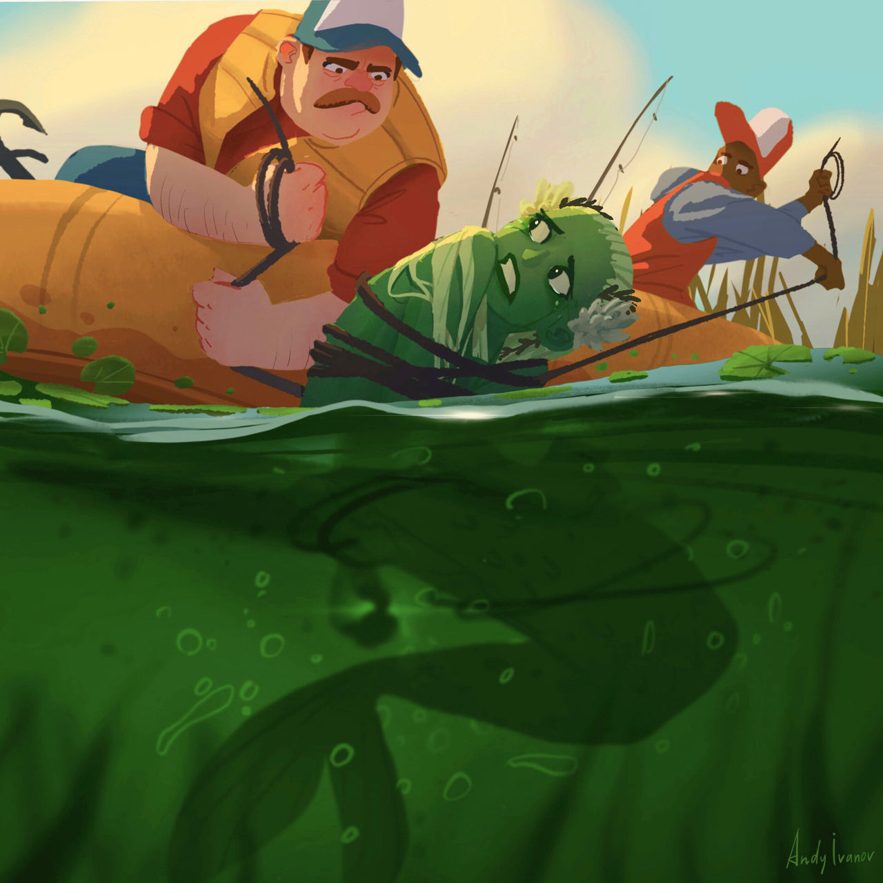 May - The Mermaid of Lily Lake page 6 full