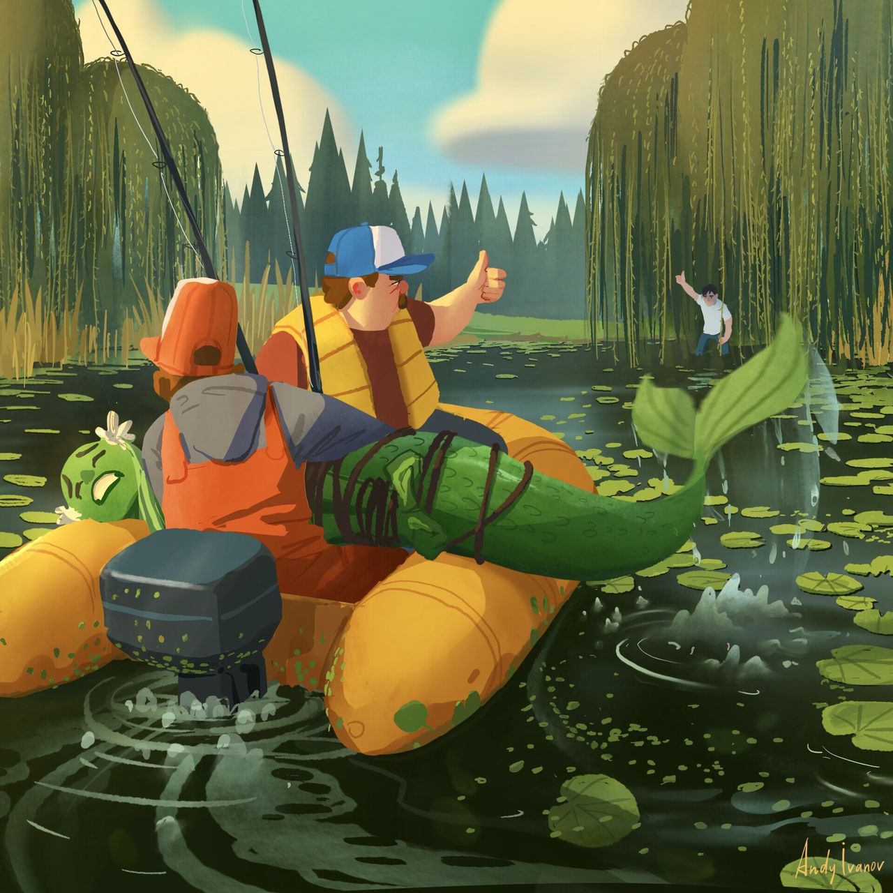 May - The Mermaid of Lily Lake page 7 full
