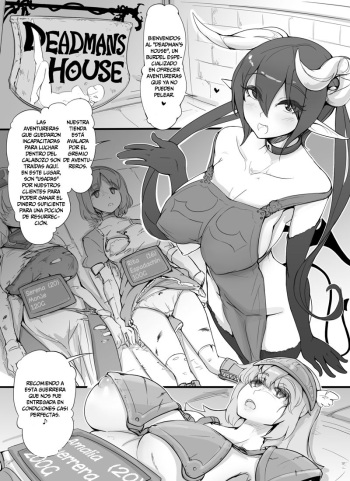 [Abubu] Sentou Funou ni natta Boukensha Senmon Fuuzoku ~Deadman's House~ | Burdel Especializado en Aventureras Incapacitadas ~Deadman's House~ [Spanish] [HGnF] cover