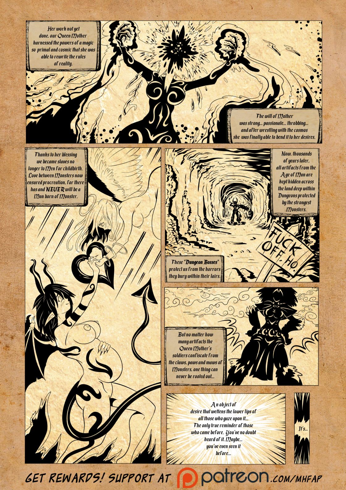 Monster Harem Feverish Absolute Passion! Ch. 1-2.1 page 3 full