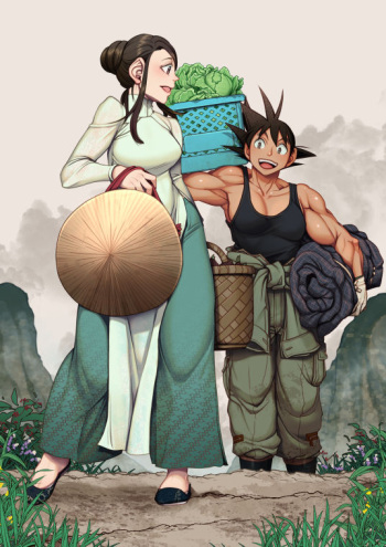 [Harunaga Makito] Valentine Manga (Dragon Ball Z) cover
