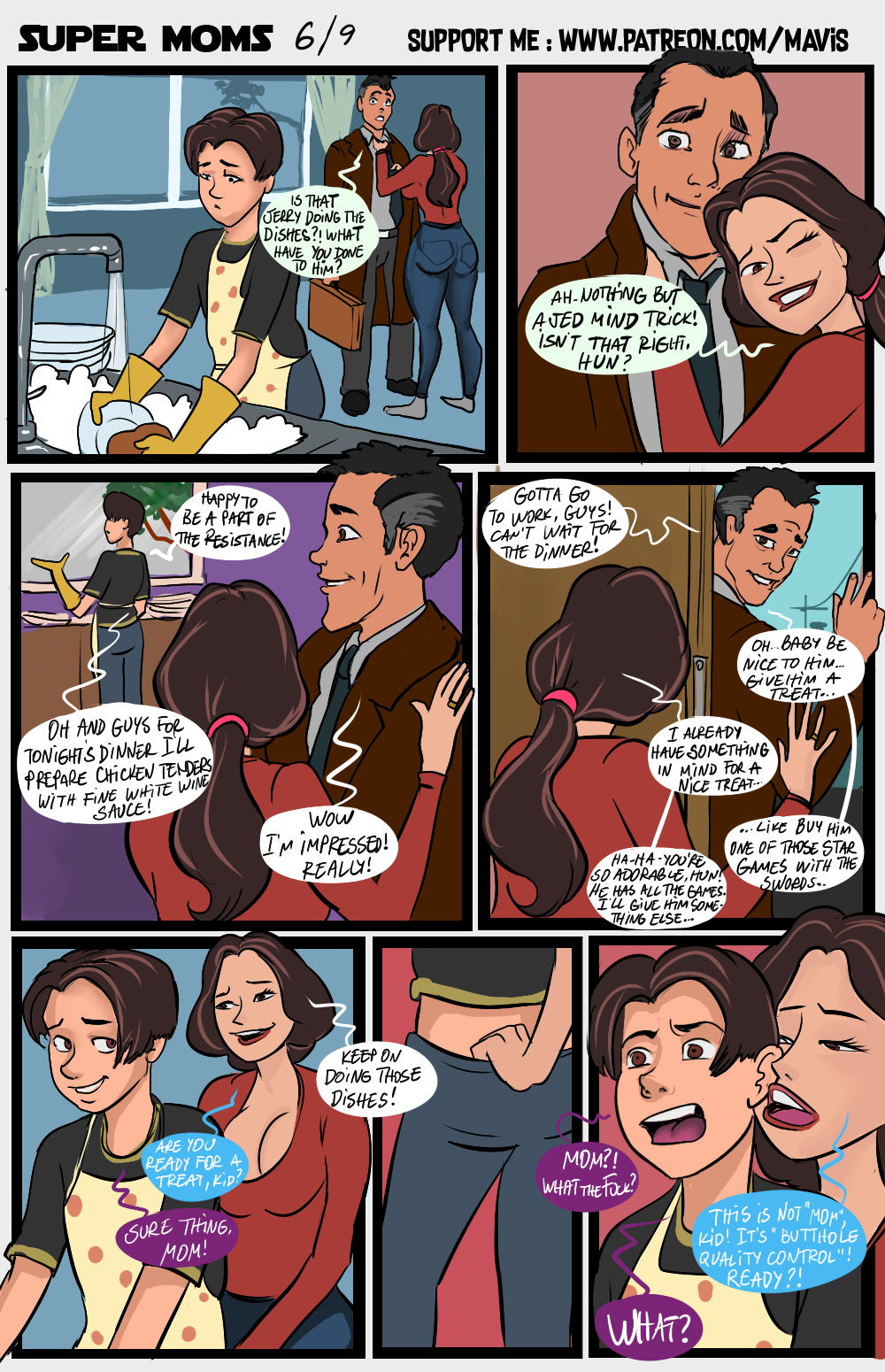 Tricky Mom S Com - Super Moms - Page 7 - Comic Porn XXX