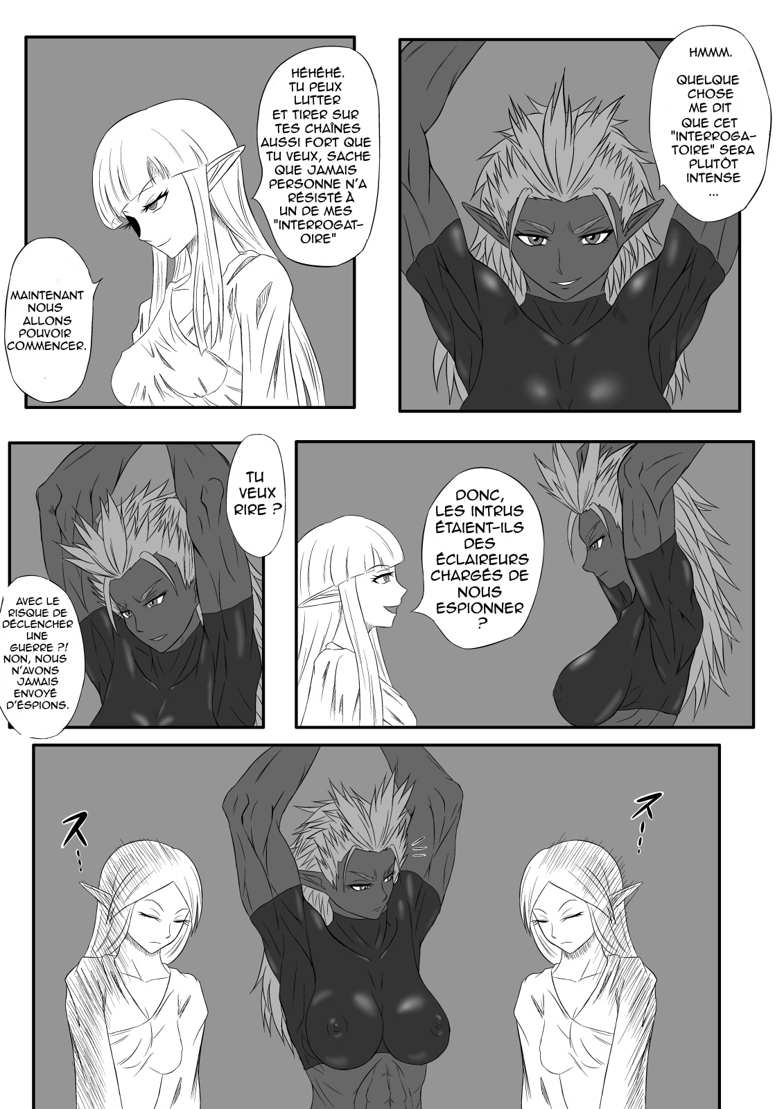 Kusuguri Goumon Taikyuu Hon ~Dark Elf Zokuchou Hen~ page 10 full