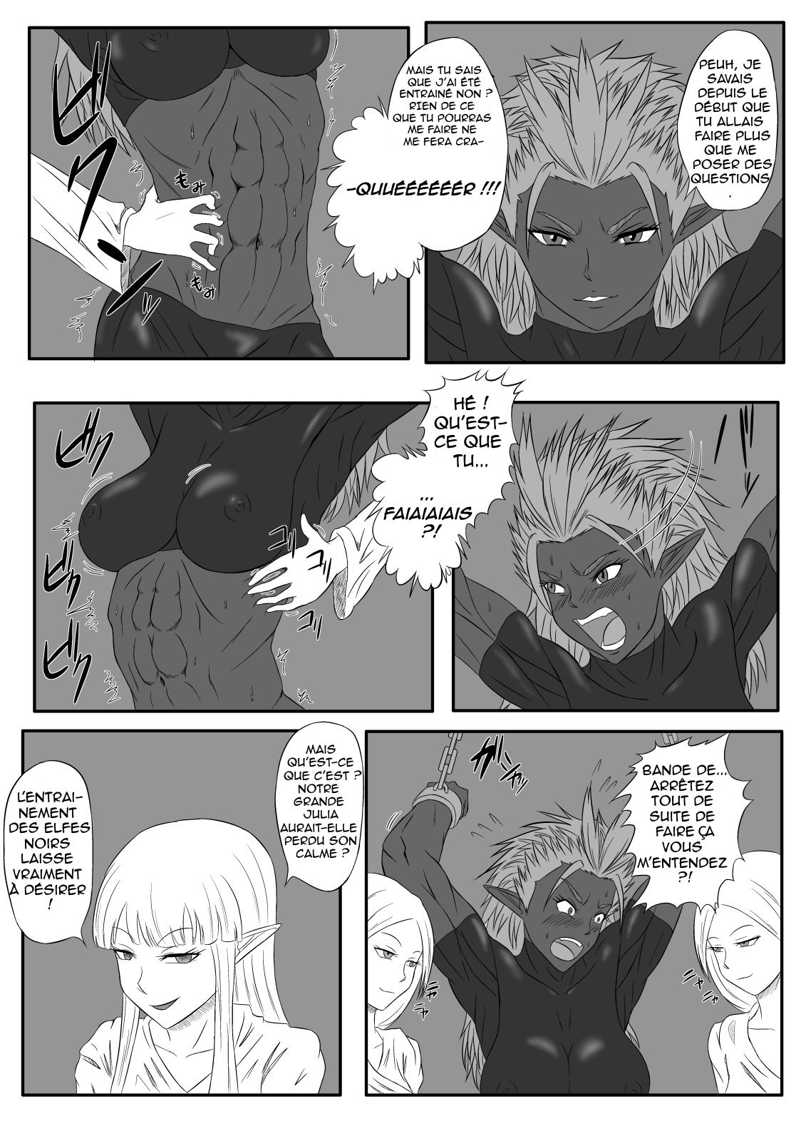 Kusuguri Goumon Taikyuu Hon ~Dark Elf Zokuchou Hen~ page 11 full