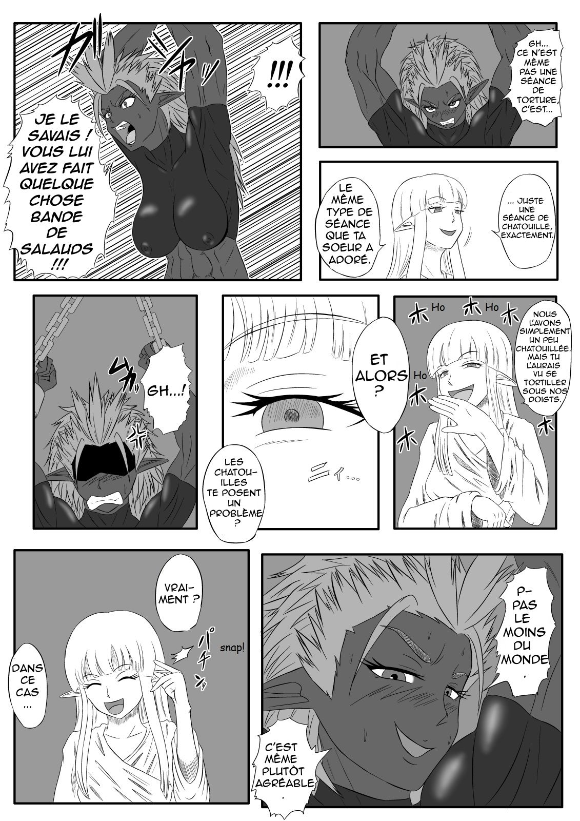 Kusuguri Goumon Taikyuu Hon ~Dark Elf Zokuchou Hen~ page 12 full