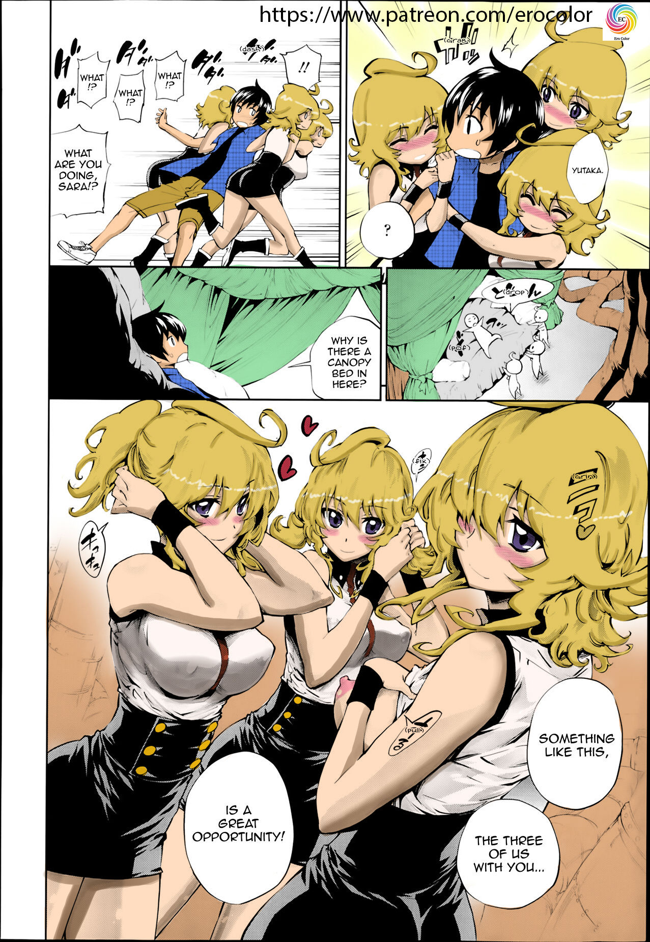Kiniro Sanya page 3 full