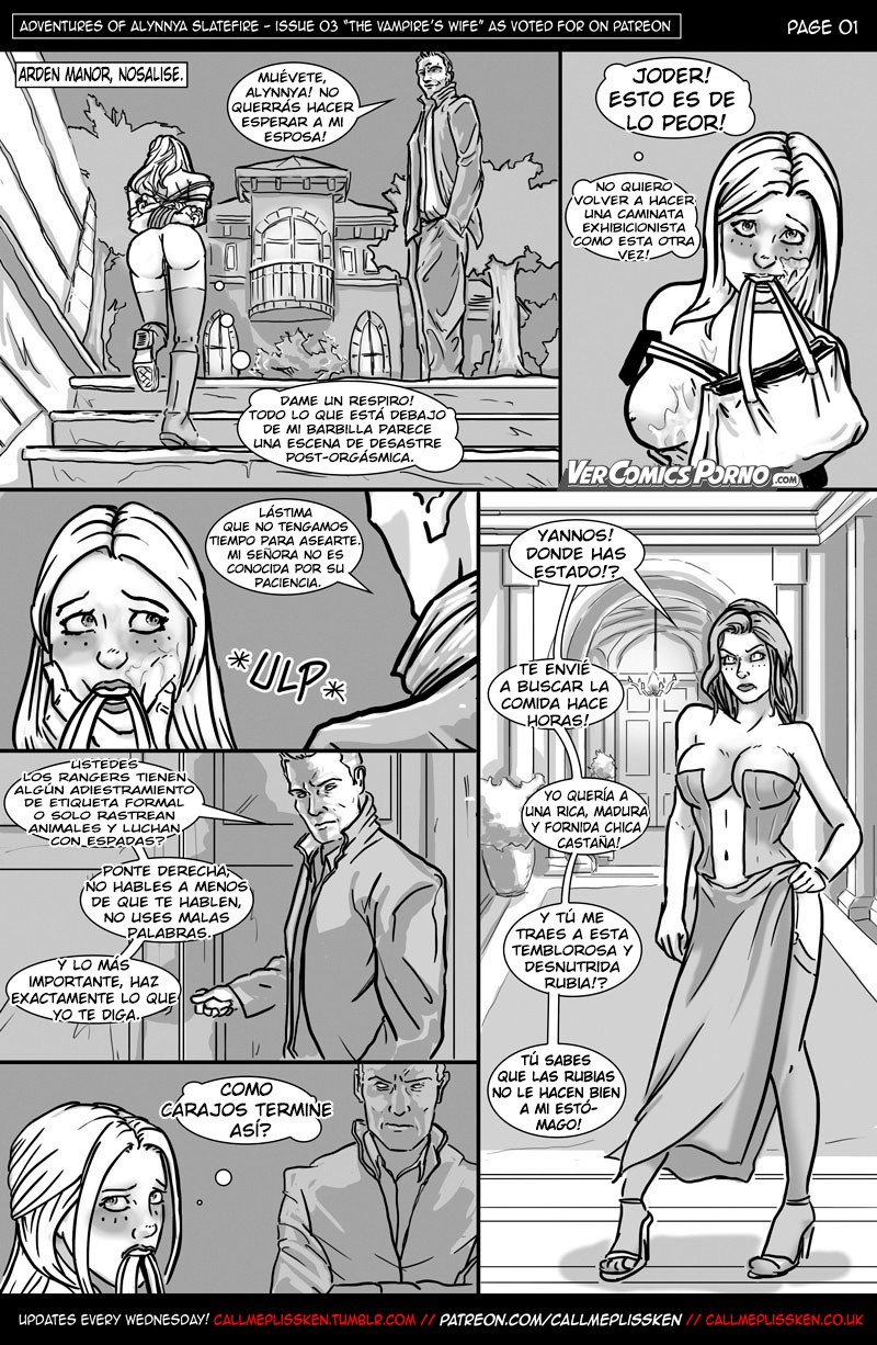 Adventures of Alynnya Slatefire #3 page 2 full
