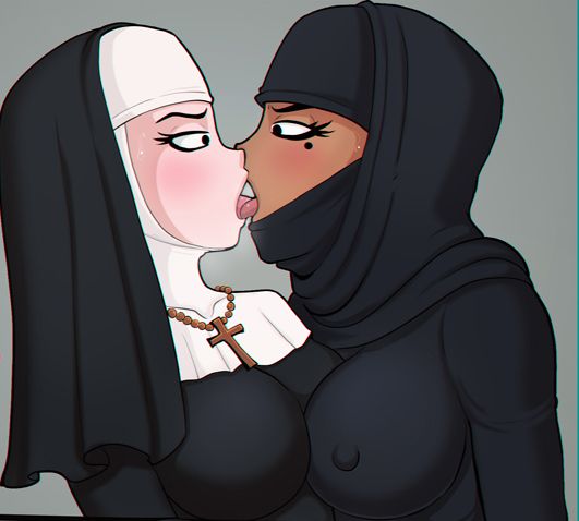 Mohammad Fucked A Loli And Mary Was A Loli When God Impregnated Her, So What's Wrong With Lesbian Sex Between A Nun And A Hijab? page 11 full