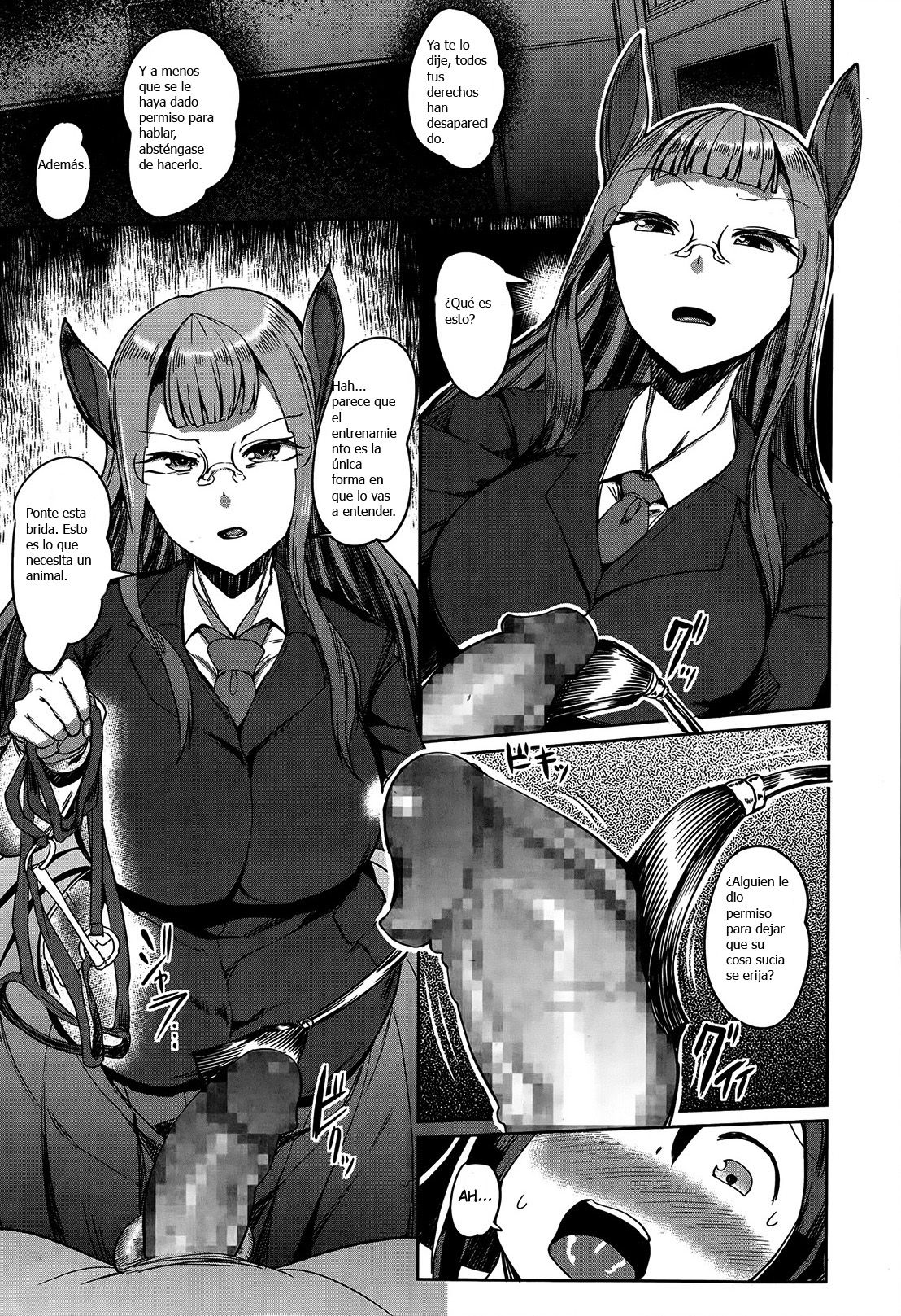Tadashii Uma no Shitsukekata | La forma correcta de entrar de una yegua page 5 full