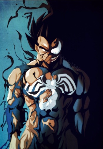 [Nala1588] Spiderman meets Dragon Ball Z cover