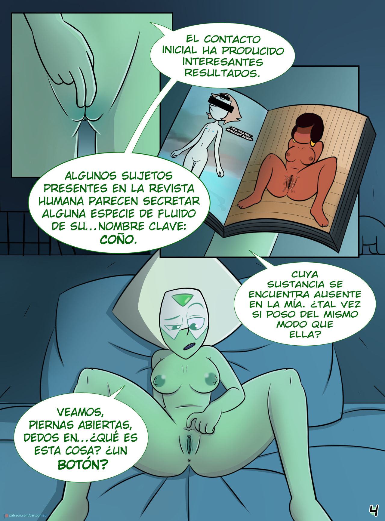 Los 'Experimentos' De Peridot page 5 full