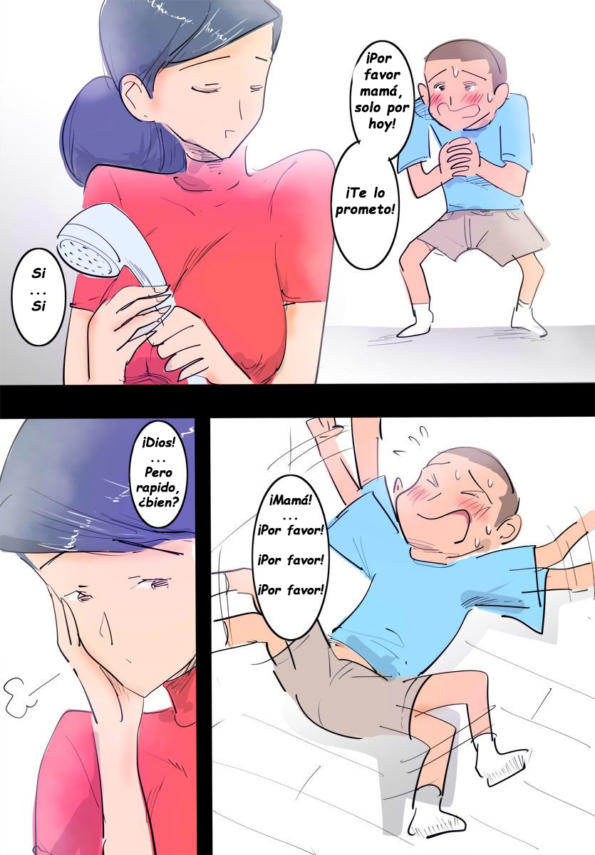 Ryourichuu no Mama wa Ecchi.   Mama's Naughty Chores page 8 full