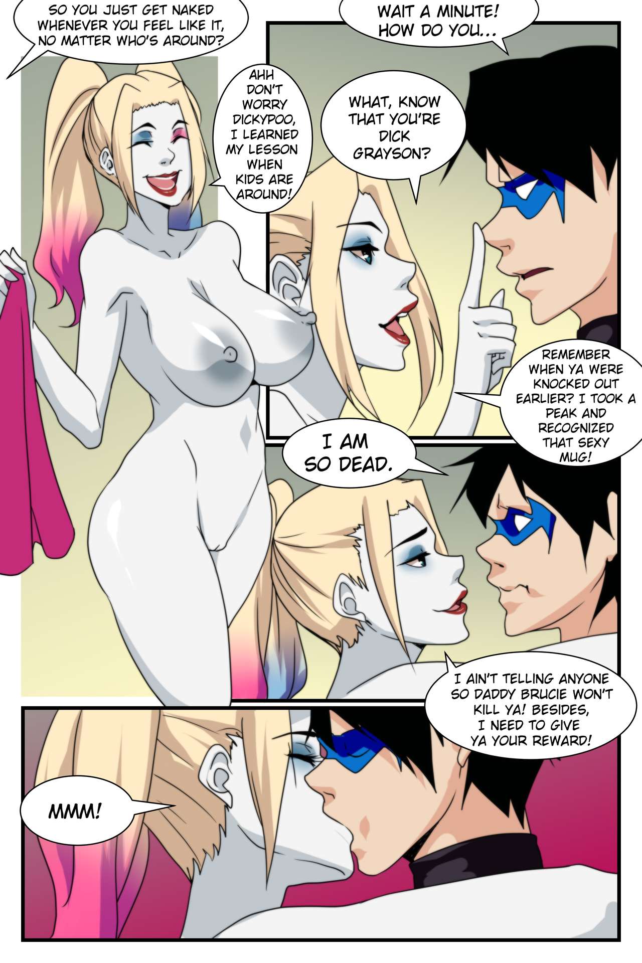 Aya Yanagisawa - Dick N Harley Quinn page 3 full