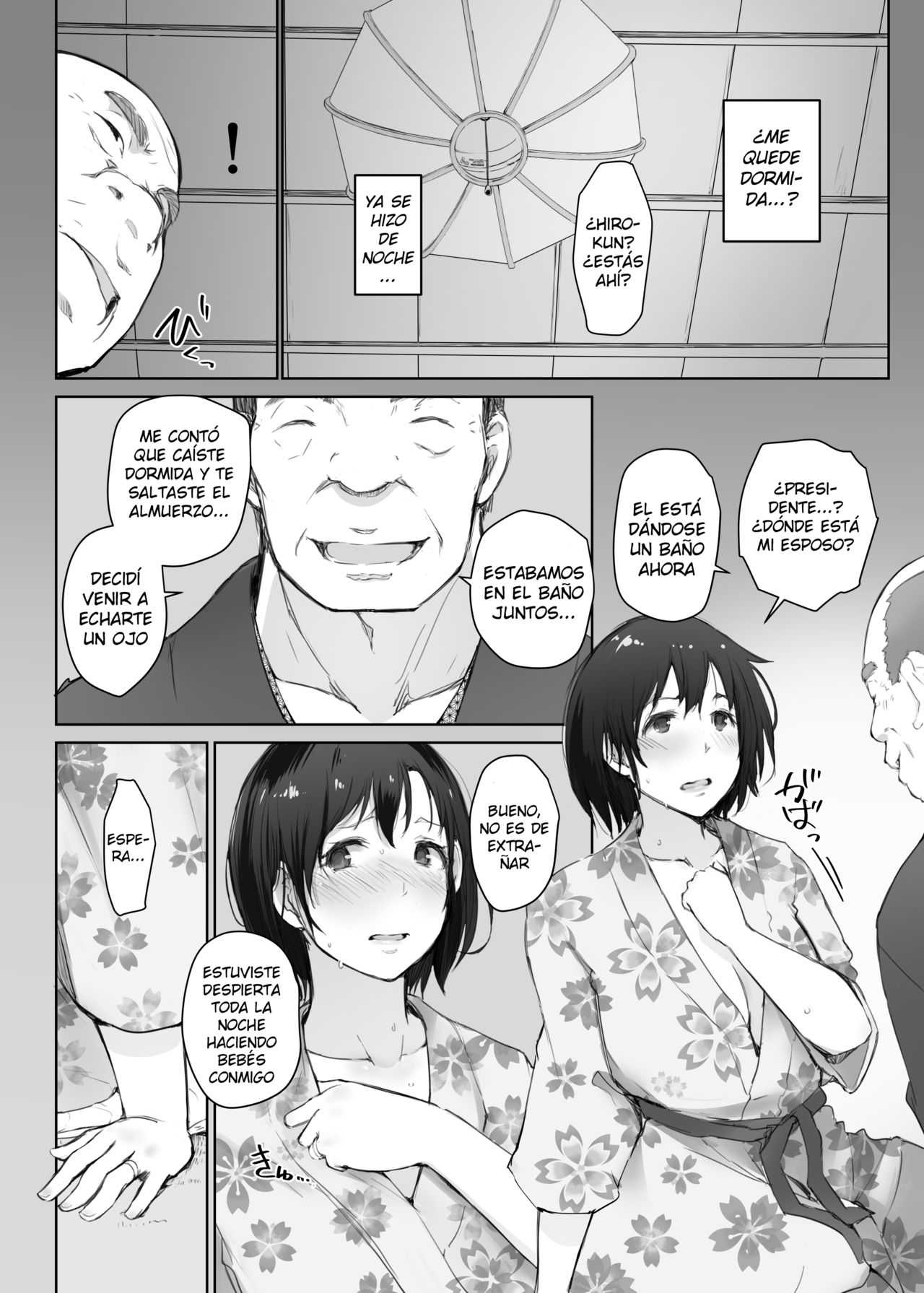 Hitozuma to NTR Chounai Ryokou -Futsukame- | El Viaje a las Aguas Termales de la Junta Vecinal -Segundo Día- page 11 full