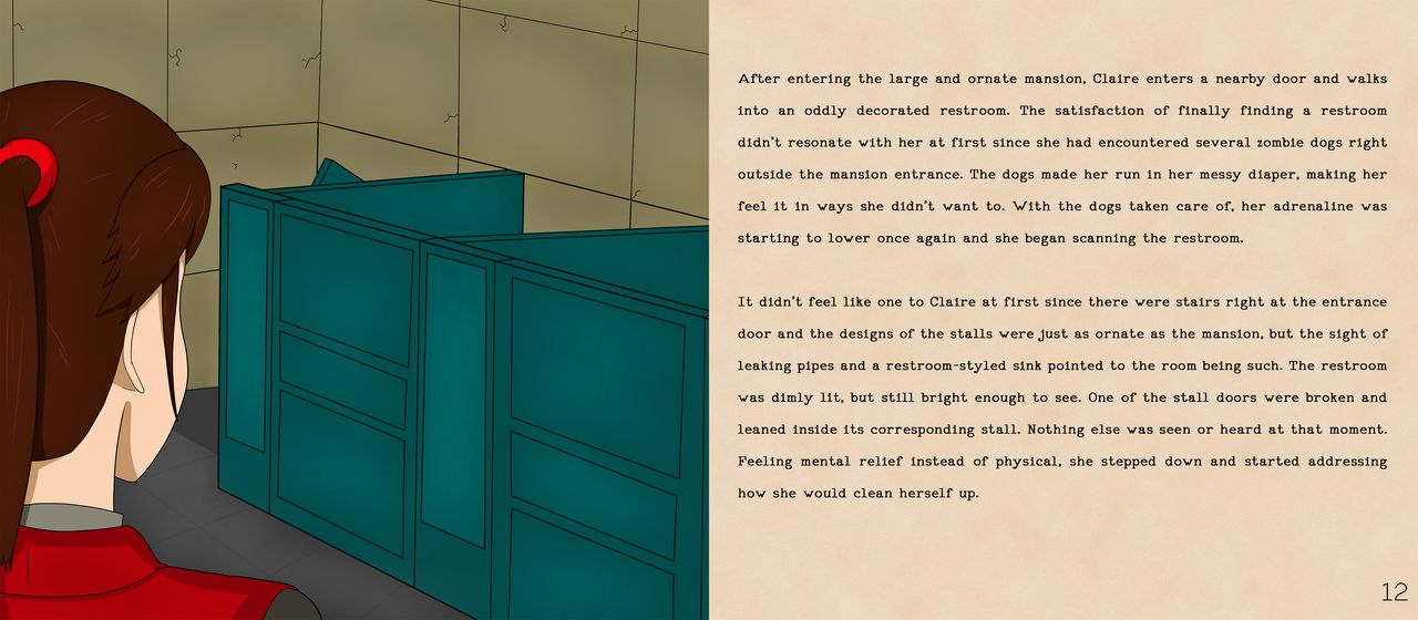 Claire Redfield page 12 full