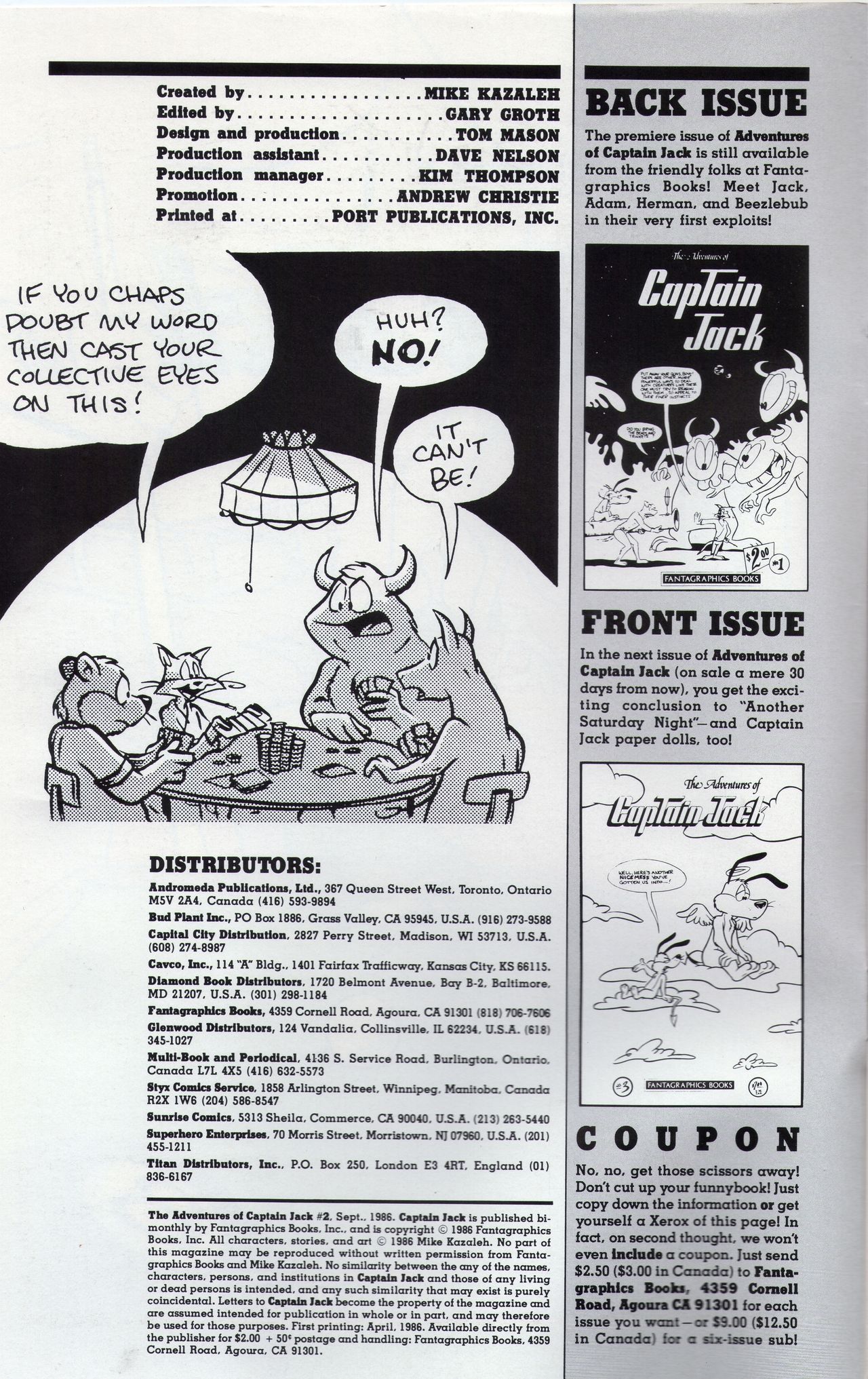 The Adventures of Captain Jack Vol 2 page 2 full