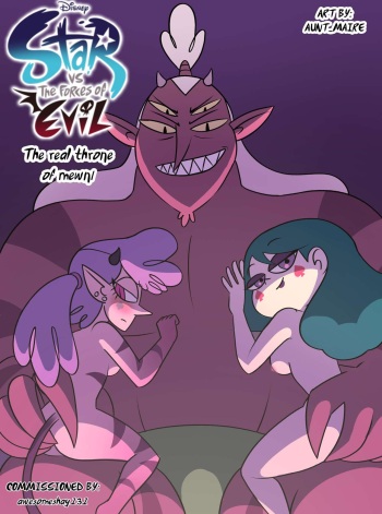 [Inker Shike] The real throne of Mewni cover