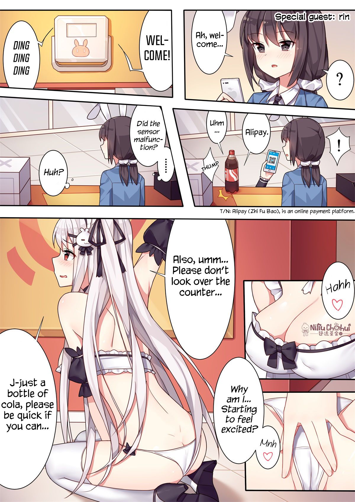 Girls and the King's Tea Party page 10 full