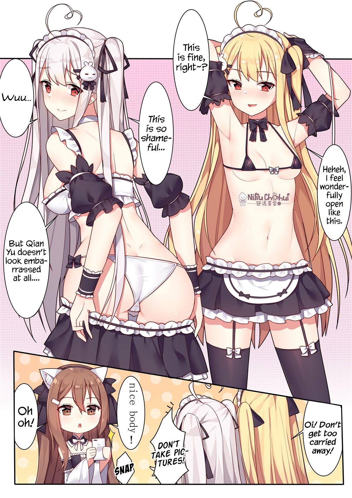 Girls and the King's Tea Party page 5 full