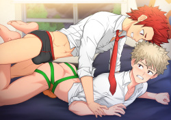 Kirishima x Bakugou