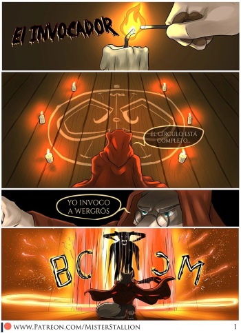 [MisterStallion] The Summoner (Español) [Color] cover